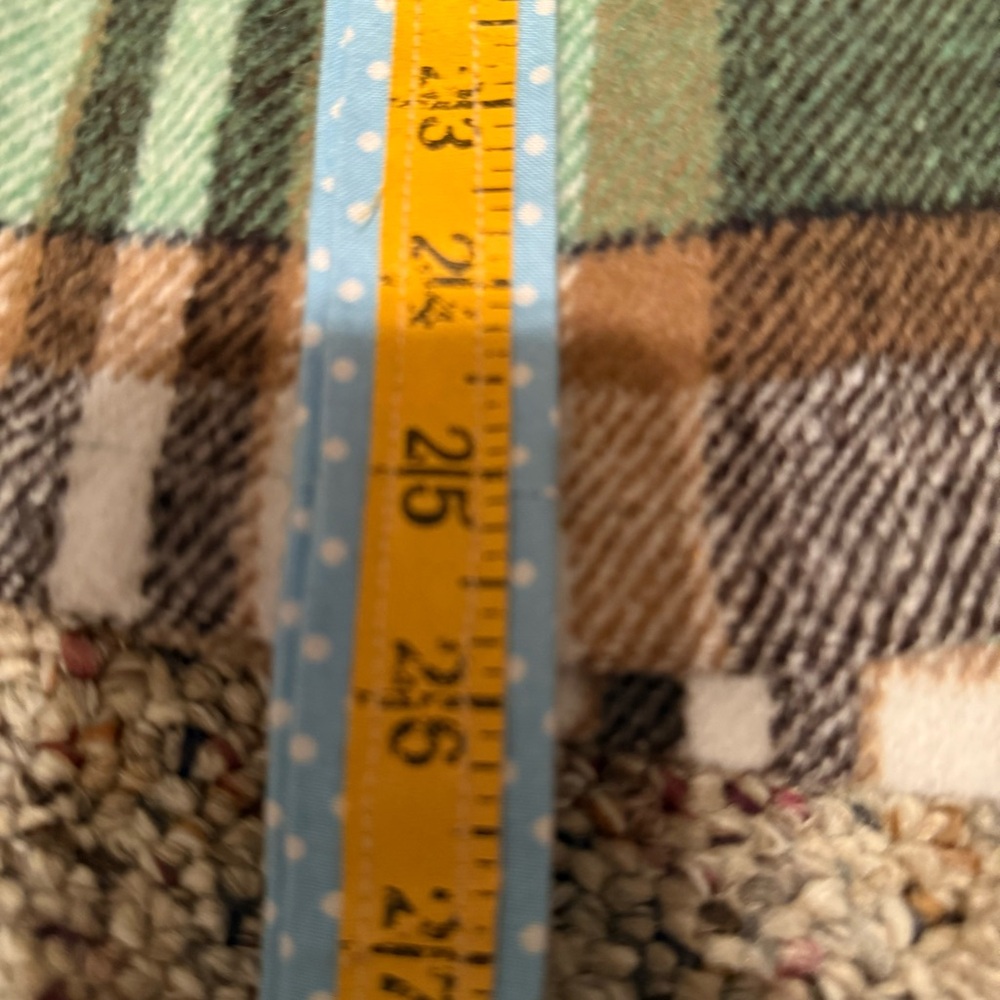 Flannel Shacket Button up large - Picture 10 of 12